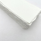 Handmade Deckle Edge Cotton Rag Paper 4x9        150 Gsm Premium Blank Invitation Sh
