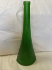 Vintage Green  Glass 14 25    Tall Decor Vase   Wine Bottle No Cork