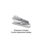 Mobius   Ruppert  220 Magnesium Single Hole Block Pencil Sharpener  W 2 Extra Bl