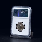 Indo-scythians Three Wise Men Silver Tetradrachm After 58 B c    Vf Ngc Ancients