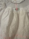 Vintage Baby Togs Baby Girl s Eyelet Dress No Size 18 Months 