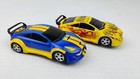 Scx 1 43 Slot Racing Compact Tuning Cars Blue   Yellow