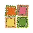 Susan Alexandra Embroidered Spritz Napkins Set - 4 Ct