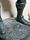 R  Tait Mckenzie 17     the Ideal Scout    Plaster Statue Green Finish Boy Scout