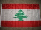 3x5 Lebanon Lebanese Flag 3 x5  House Banner Grommets Polyester Fade Proof 