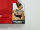 Womens Avia Begonia Pink Strappy Compression sports Bra Xl New  Nwt