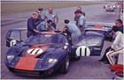  11 Ickx thompson 1967 Ford Gt40 1 64th Scale Waterslide Slot Car Decals