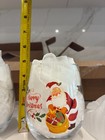 6 Christmas Stemless Wine Glasses Holiday Theme New Open Box