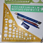 Vtg Drafting Tools Lot Speadraft-rare Compasses Templates Pencils Engineer