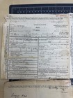 Antique Pennsylvania 1930   s Certificate Of Death