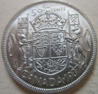 1937 Canada Silver Half Dollar Coin   Nice Grade 50 Cents  rj942 