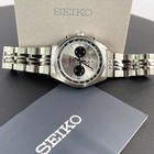 Seiko Men s Ssb425 Essentials White black Dial Quartz Watch 41 5 Mm