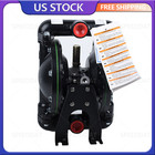 Aluminum Double Diaphragm Pump 120psi Fit For Aro 666100-244-c Usa