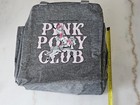 Pink Pony Club Gray Padded insulated Travel Bag purse Chappell Roan  new 