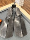Oceanic V-drive Open Heel Scuba Diving Fins     Black     Pair     Used