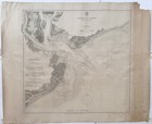 1901 Nautical Chart Map charleston Harbor cooper R james Folly Is sc 431 Coastal