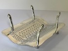 Vtg Gorham Electro Silver Plate Asparagus Serving Dish Footed Reticulated 562 G