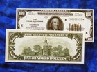 Reproduction  100 1929 Frbn Type 2 Richmond Va Us Paper Money Currency Copy