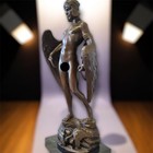 Bronze Sculpture Of Icarus Mythological Figurative Art Statue Decor Rare Man