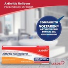 Leader Arthritis Topical Pain Relief Gel Tube Anti Inflammatory Gel 1 76 Oz