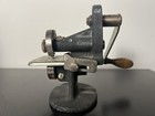 Vintage 1930s Singer Hand Crank Pinking Machine Cast Iron Cutter Simanco 121389