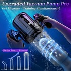 Male Masturbaters Automatic Handsfree Rotating Cup Thrusting Stroker Lubricants