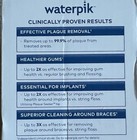 Waterpik White Cordless Advanced 2 0 Water Flosser Aquarius Hydropulseur 