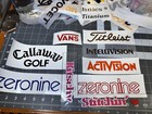 Two Vtg 80s Style Vans Die Cut Vinyl Decals Skateboard Freestyle Bicycle Rad