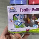 3 Vintage 2005 Sesame Street Beginings 4oz Baby Bottles Elmo Count New Sealed