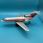 Vintage Twa Airlines Boeing 727 Tin Litho Friction Airplane W  Box - Japan