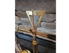 1930s Brass Scale 46  Mercantile Balance Beam Scales Of Justice Legal