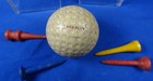 Antique Vintage Mesh Golf Ball  kro-flite  4 Vintage Golf Tees Display Box