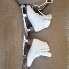 Jackson Excel White Figure Skates Size 6 1 2 With Mark Ii Blades  brand New 
