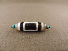 Old Tibetan Agate Dzi Beads Amulet Pendant Bracelet Ancient Gzi Bead G9