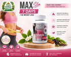 1x Max 7 Days By Herb Natural Extracts For Women Weight Loss  free Shipping 