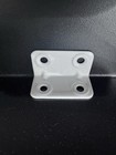 L Bracket White  Angle Bracket Corner Braces 1 1 2   x 3 4  lxw  10 Pieces