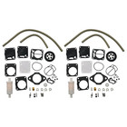 For Polaris Dual Twin Carb Carburetor Rebuild Kit 700 Slt Sl Slh Slth