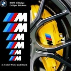 6pcs Car Brake Caliper Sticker Heat Resistant Decals For Bmw