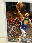 Stephen Curry Golden State Warriors Signed Auto 8x10 Photo Steiner Coa