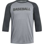Under Armour Shirt Boy s Medium  Ua Bullpen 3 4 Sleeve Baseball Shirt  Nwt