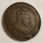 1910 Canada Large One Cent Coin Edward Vii Canadian 1 Penny Km  8 Bronze 25 4mm