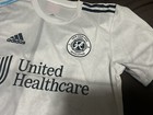 2022 New England Revolution Dylan Borrero Mls Soccer Jersey Game Used Match Worn