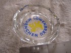 Vintage Lowenbrau Muenchen Ashtray Germany Glass 