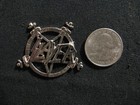 Slayer Vintage Pin Button Badge Us Import Maiden Megadeth Metallica Wasp   19
