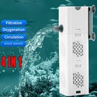 90 Gallon Internal Aquarium Fish Tank Canister 475 Gph Filter Water Filtration