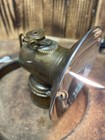 Justrite Carbide Miners Light   Lamp Works Great Historic Antique Rare Unique