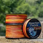 Reaction Tackle Braided Fishing Line   Braid - Fire Camo- 4 Or 8 Strands