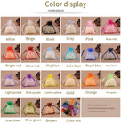 50 100 150 200 Drawstring Organza Bag Jewelry Pouch Wedding Party Favor Gift Bag