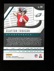 2019 Prizm  310 Clayton Thorson Philadelphia Eagles Rc Rookie Card Qty