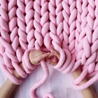 Bulky Chunky Wool Yarn Super Soft Arm Knitting Roving Crochet Blanket Craft Diy